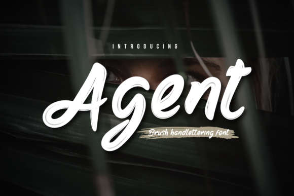 Agent: A Brush Typeface for Bold Brand Identity