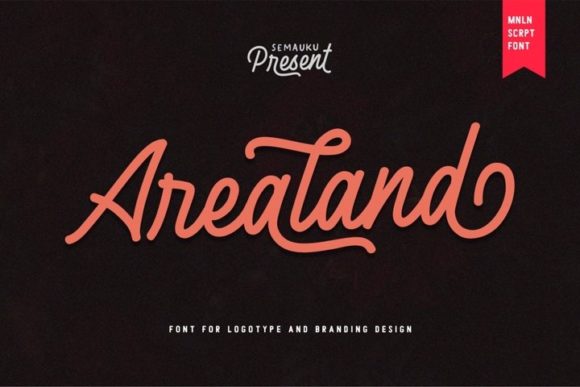 Arealand: A Fresh Handwritten Font for Modern Brands