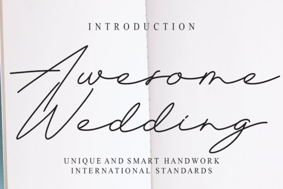 Awesome Wedding Font: Elevate Your Brand Identity