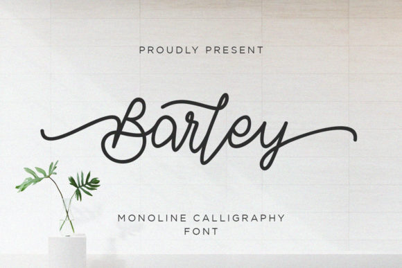 Barley Script Font for Handmade Creators