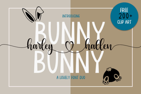 Bunny Harleyhellen: A Refined Typeface for Editorial Design