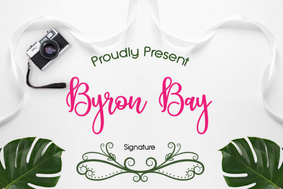 Byron Bay: A Handwritten Font for Editorial Design