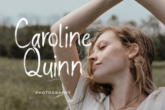 Caroline Quinn: A Handwritten Font for Modern Brands