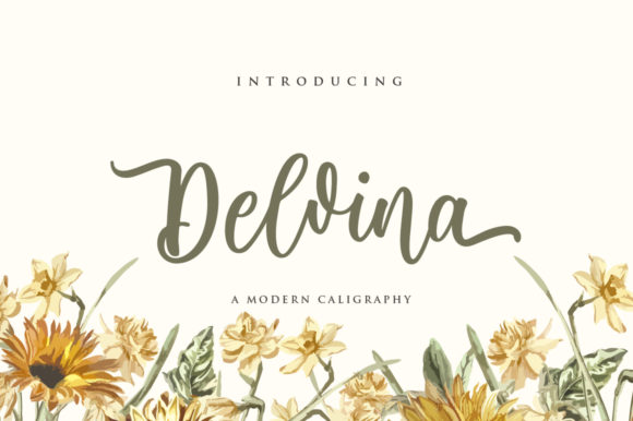Delvina Font: Elevate Your Brand Identity