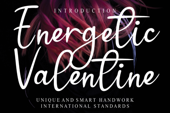 Energetic Valentine: A Handwritten Font for Branding
