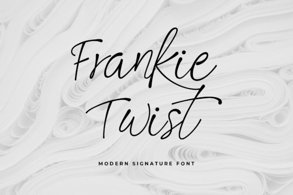 Frankie Twist: A Handwritten Font for Branding