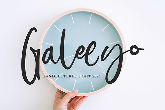 Galeeyo: A Handwritten Typeface for Editorial Warmth