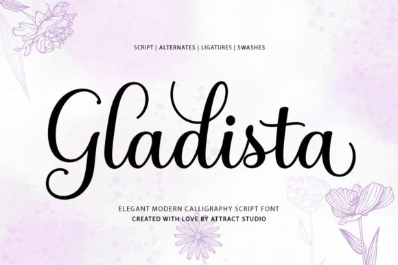 Gladista: A Timeless Script Font for Web Design