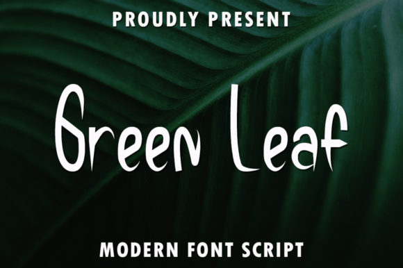 Green Leaf Font: Elevate Your Brand Identity