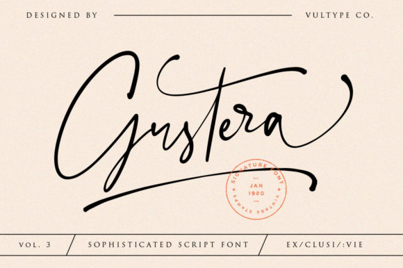 Gustera: The Handwritten Font for Marketers