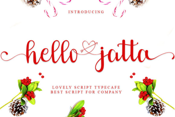 Hello Jatta: A Balanced Script Font for Web Design