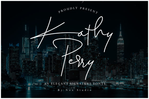 Kathy Perry: A Timeless Handwritten Font for Web Design