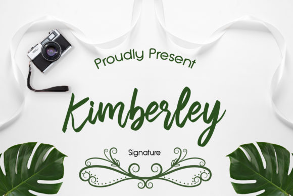 Kimberley Font: A Modern Script for Brand Identity