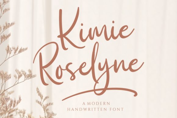 Kimie Roselyne: A Versatile Handwritten Font for Campaigns