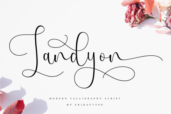 Landyon: A Delicate Script Font for Modern Brands