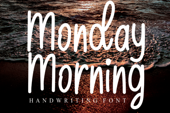 Monday Morning: A Handwritten Typeface for Editorial Calm