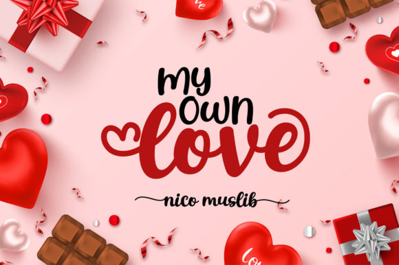 My Own Love Font: A Sweet Handwritten Typeface for Branding