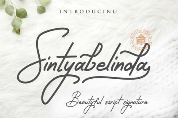 Sintyabelinda: A Modern Handwritten Typeface for Editorial Design