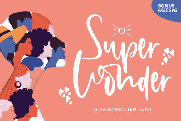 Super Wonder: A Modern Handwritten Font for Web Design