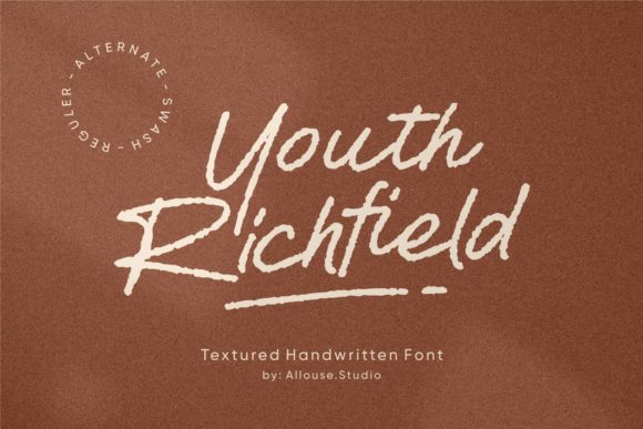 Youth Richfield: A Handwritten Font for Branding